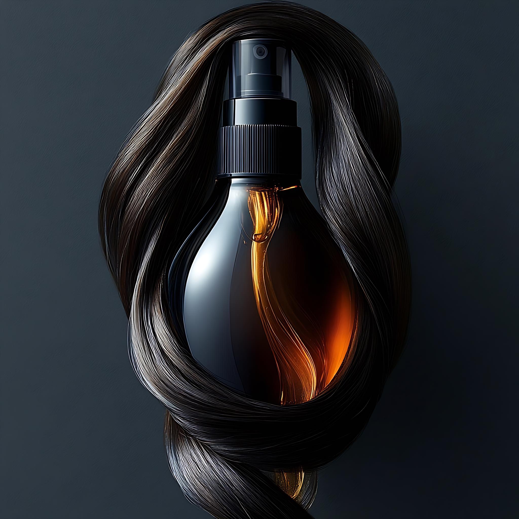 Aplicação de PVP K90 em gel de cabelo